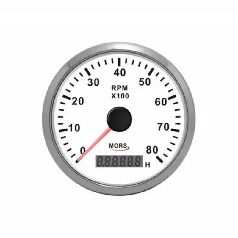 Mors Devir Göstergesi ve Motor Saati 8000rpm - Siyah