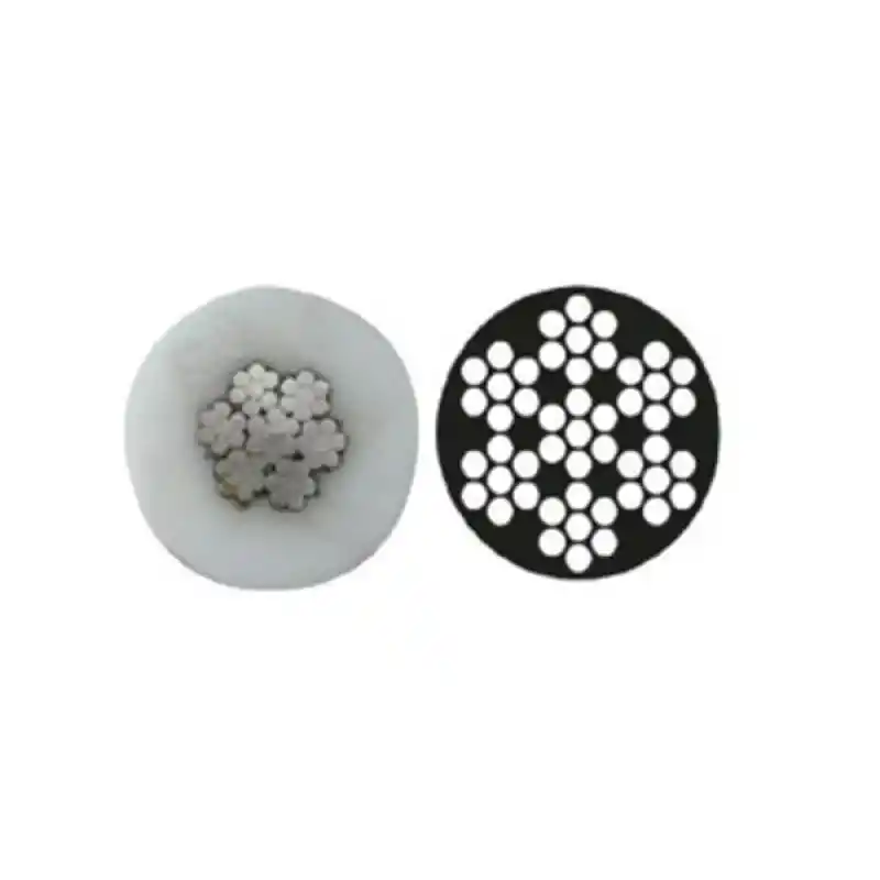 PASLANMAZ ÇELİK İZOLELİ HALAT, 4x8MM, 7x7, AISI316