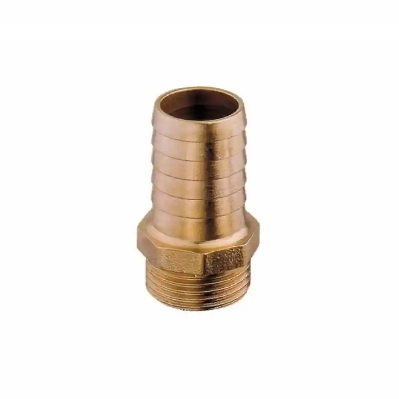 Pirinç Sarı Hortum Rekoru - Hortum: 27mm - Diş: 1