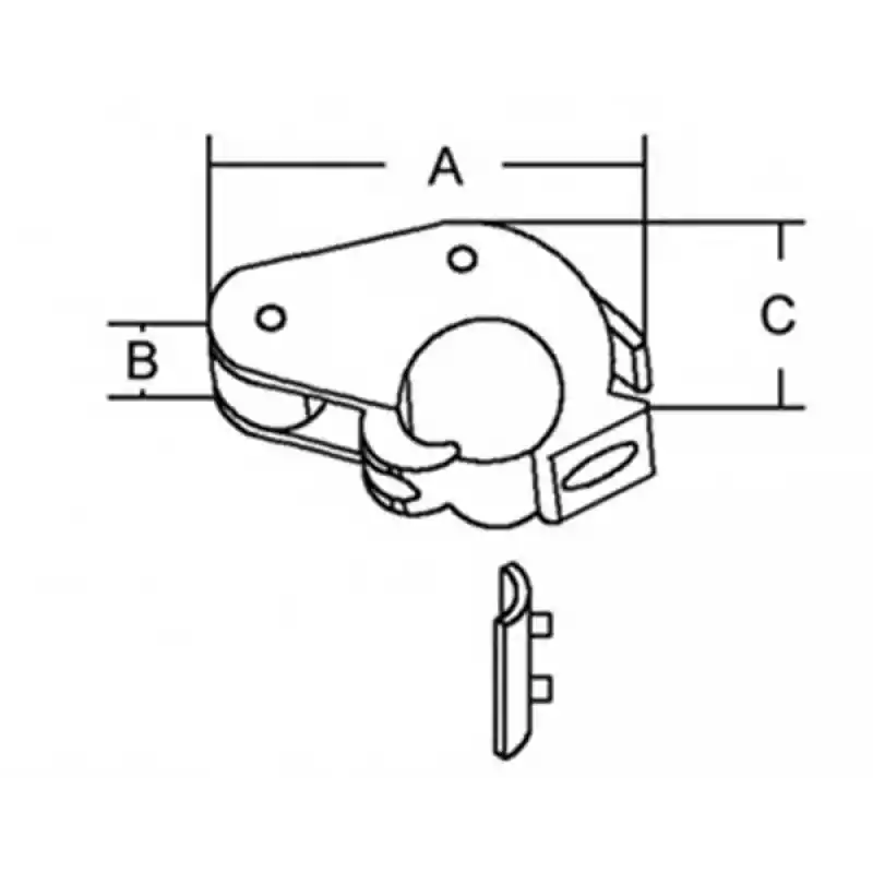 Plastik Usturmaça Tutucu