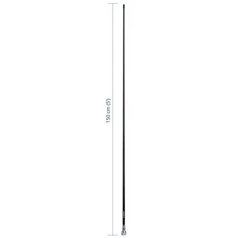 Scout Quick 2 Vhf Anteni Fiberglass 1.5 Metre Siyah