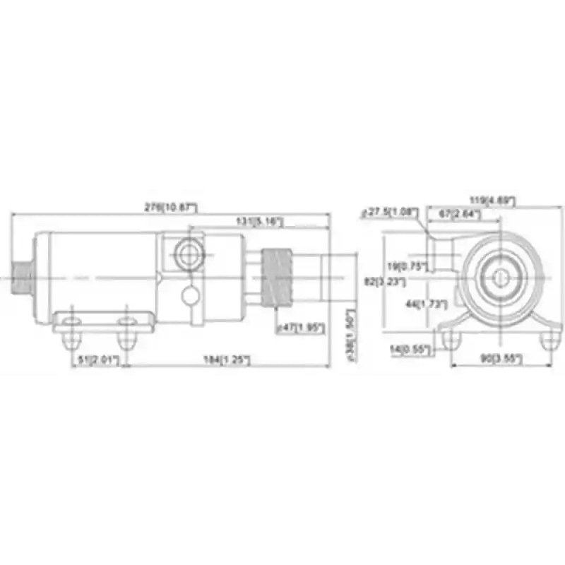 Seamaxx Maceratör Pompası 24V 450 Gal/Saat