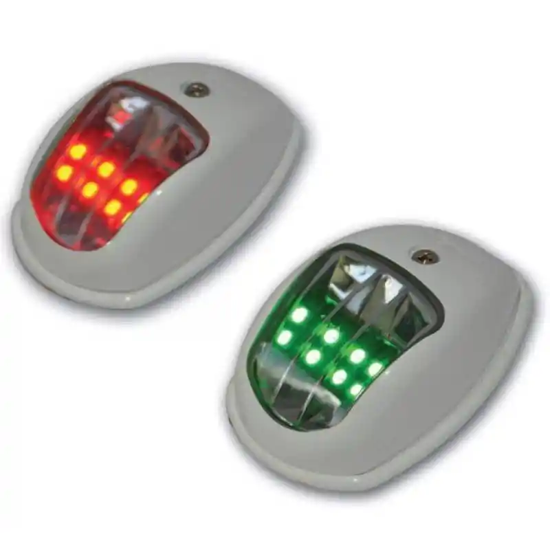 Seyir Feneri SL10 İskele/Sancak 12V - Siyah