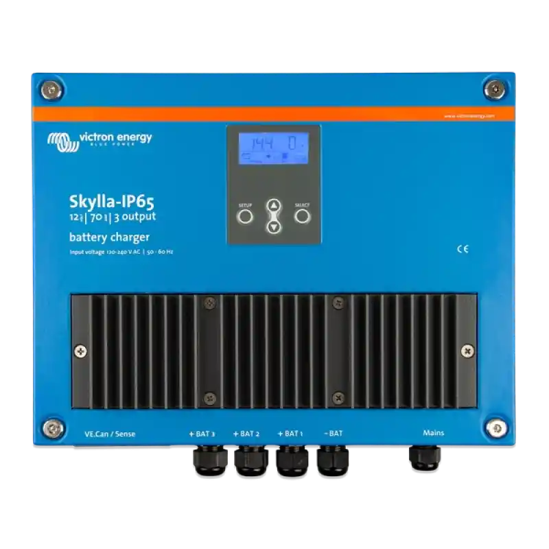 SKYLLA IP65 CHARGER 12V/70A(3) 120/240V