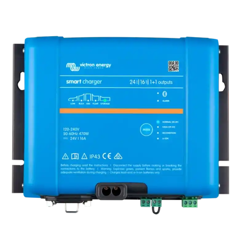 SMART IP43 CHARGER 24V/16A(1+1) 120-240V