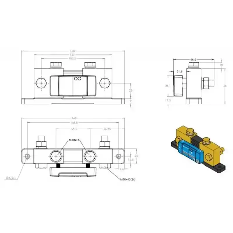 SMART SHUNT 1000A IP65