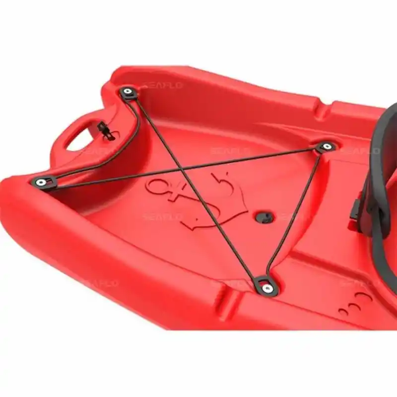 Tek Kişilik Polietilen Sert Kano - Kırmızı