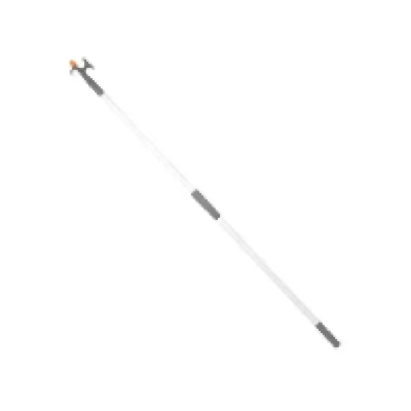 Teleskopik Kakıç  2-Ends, Wh. Alum. Ø 30mm L120-196Cm, Gri