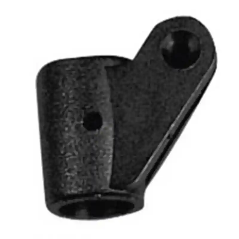 Tente Parçası, Plastik. Siyah Ø22mm