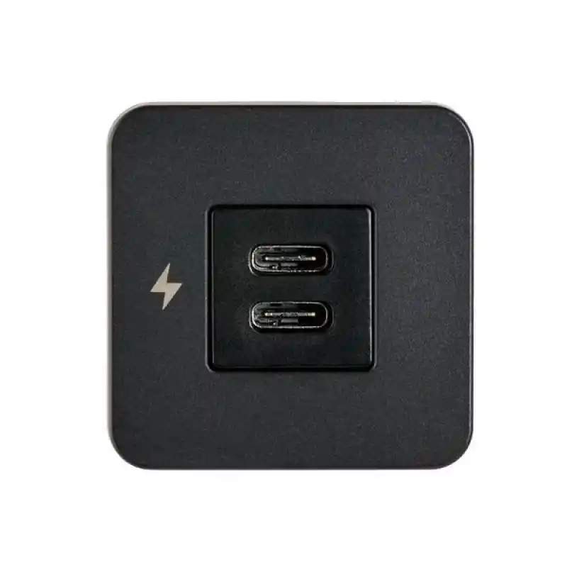 TILE-USB-C/USB-C ŞARJ SOKETİ, SİYAH ÇERÇEVE