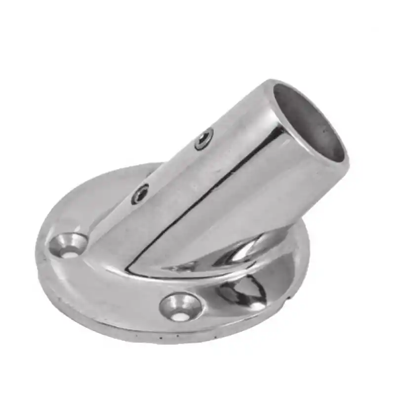 Vardavela & Tente Ayağı, Paslanmaz Çelik, 25mm 45°