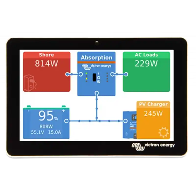 Victron energy GX Touch 50 Sistem İzleme Ekranı