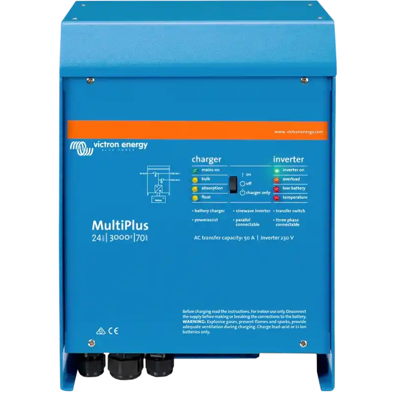 Victron Energy Multiplus Invertör-Redresör - 12V, 3000W, 120A-16A
