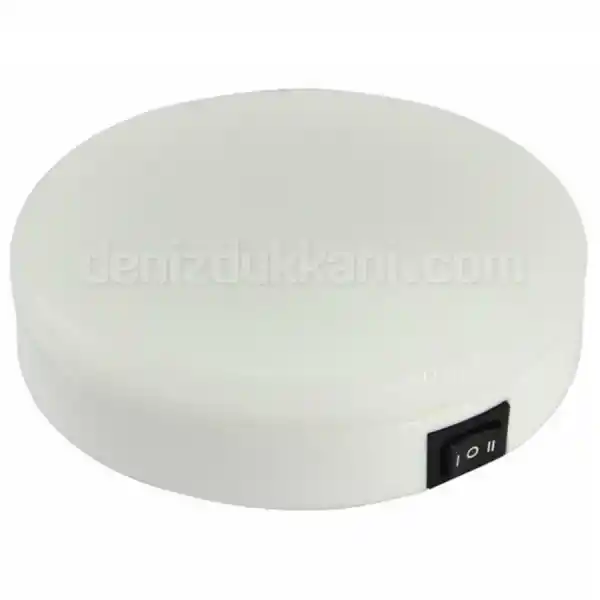 12 Ledli Tavan Lambası Kırmızı-Beyaz Işık