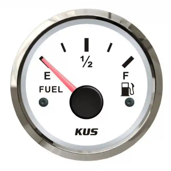Kus Yakıt Seviye Göstergesi 12-24V, 33-240 Ω - Beyaz