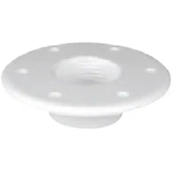 Table Bottom Plate, Flushmount, Ø 190mm-Η.10mm, Beyaz