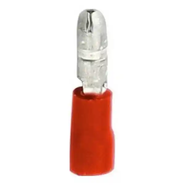 Çıt Çıt Fiş Erkek,Kırmızı 0,25-1,15 mm2(50 Adet)