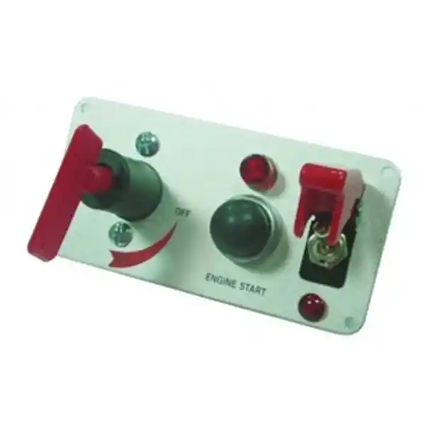 Akü Şalteri ve Start Butonu