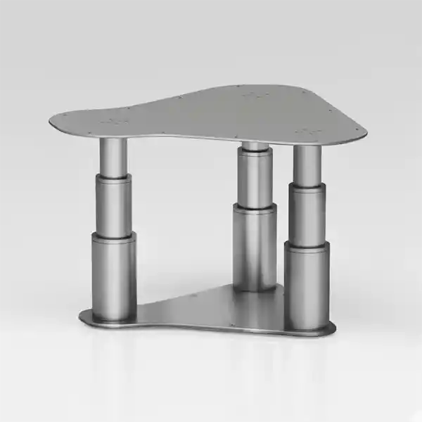 Barka Elektrikli Üçlü Masa Ayağı.24V.2 Kademe - 700mm