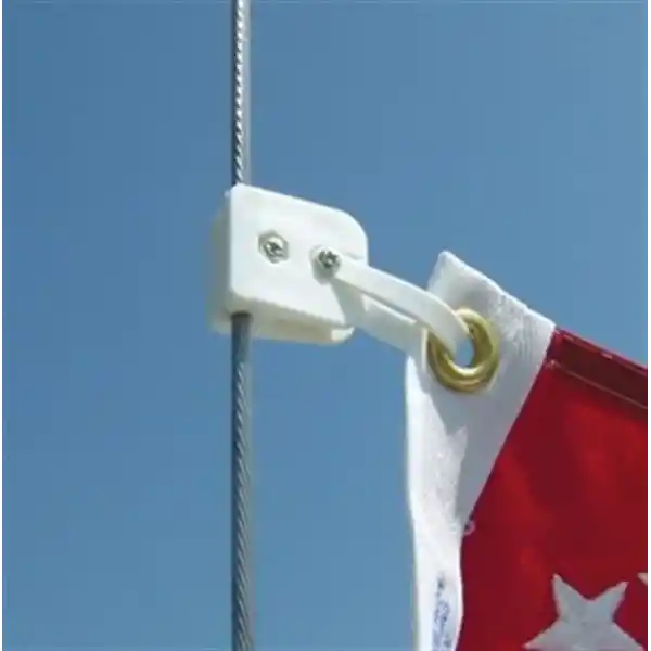 Bayrak bağlama klipsi PLASTİK