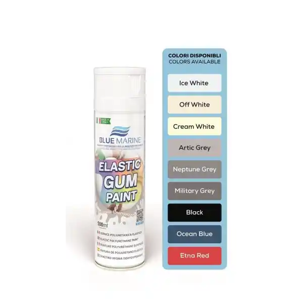 Blue Marine Pu Elastik Şişme Bot Boyası Arktik Gri