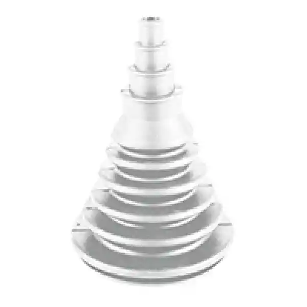 Kablo Körüğü, Ø 115mm, Cut-Out Ø 76mm Beyaz