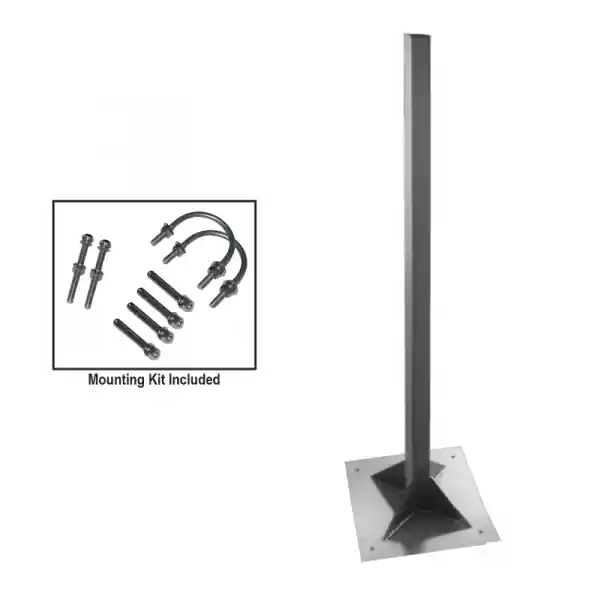 Can Simidi Yuvası İçin Ayaklı Montaj Direği