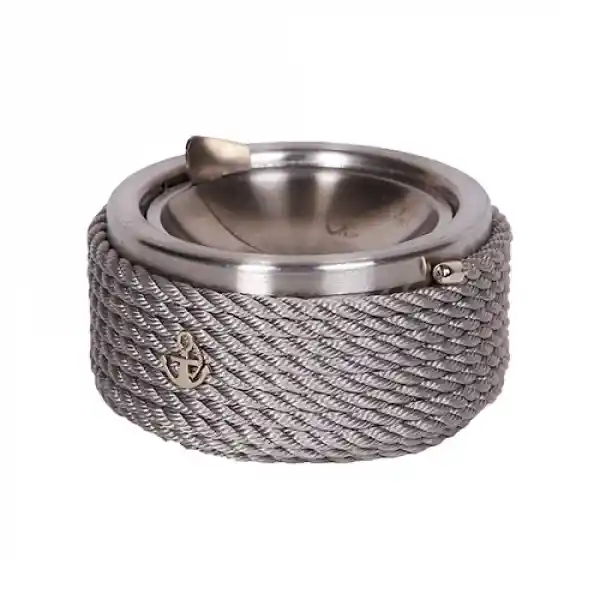 CaptainRA Krom Kapaklı Küllük Gri