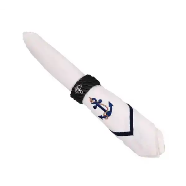 CaptainRA Peçete Halkası Siyah