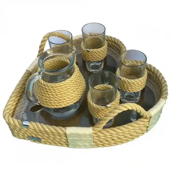 CaptainRA Saki Kalp Tepsi Krem