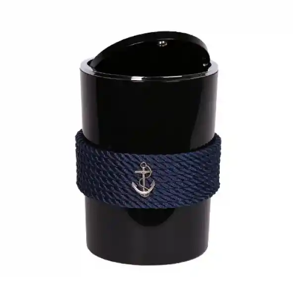 CaptainRA Siyah Çöp Kovası Lacivert