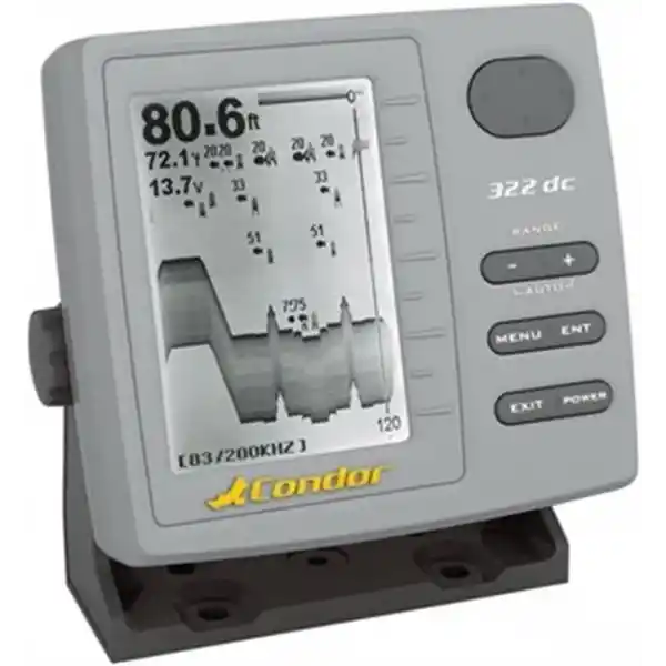 Condor 322 DC Balık Bulucu Türkçe Menü