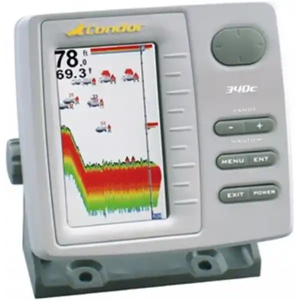 Condor 340 C Renkli Ekran Balık Bulucu Türkçe Menü