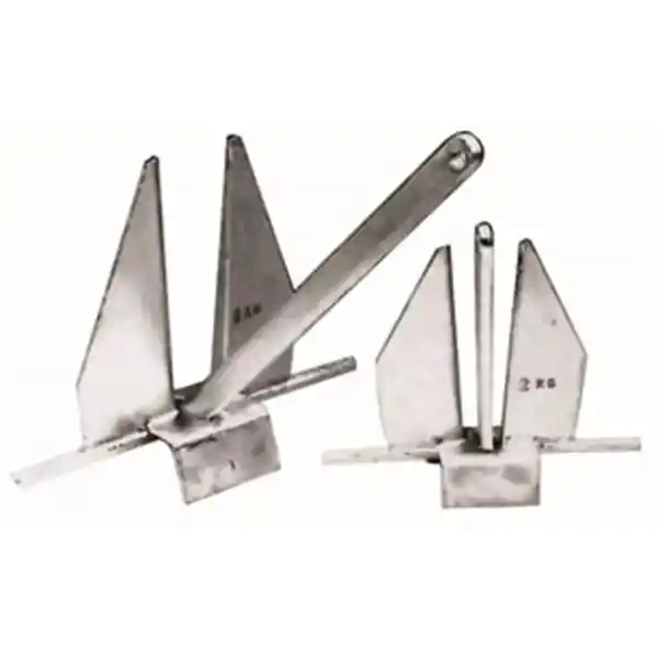 Danforth tipi çıpa, galvaniz 2,5KG