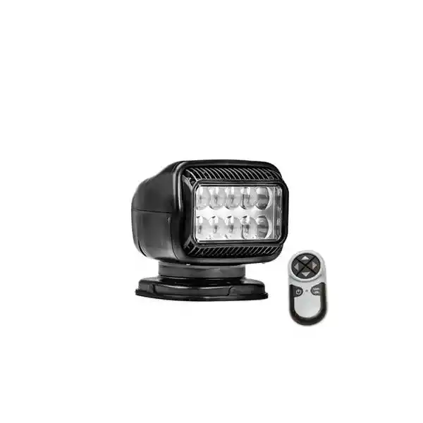 Golight GT *20514GT* 12V LED Projektör, Siyah. Wireless Kumanda