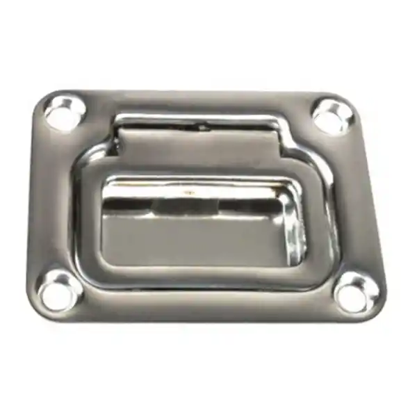 Gömme Kapak Kulpu, 76x57mm, 304 Kalite Paslanmaz