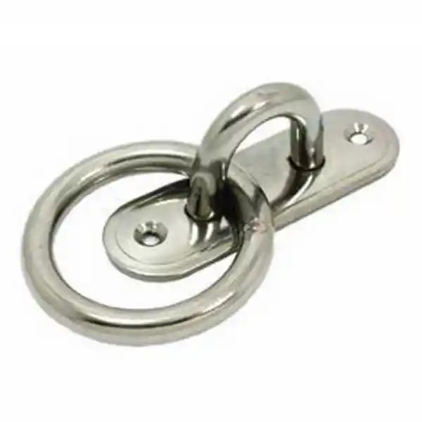 Halkalı Krom Mapa 2 Delikli - 6mm