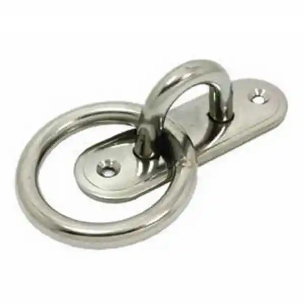 Halkalı Krom Mapa 2 Delikli - 8mm