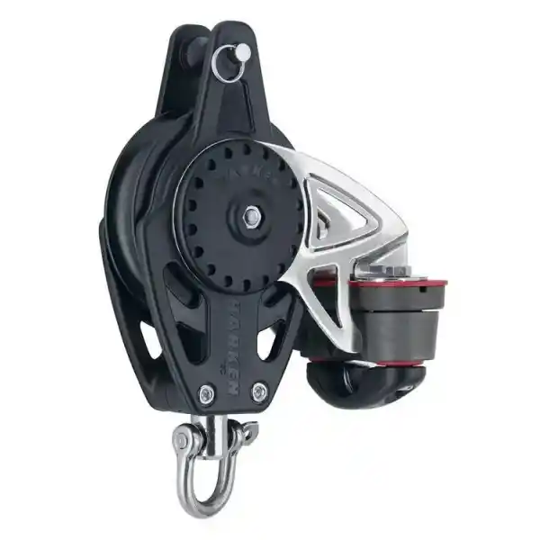 Harken 75mm Carbo Cem Kilitli Kuyruklu Tekli Makara - 12mm
