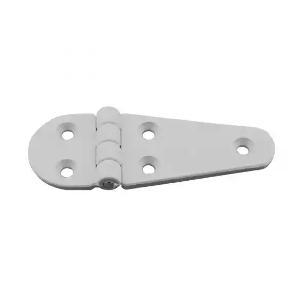 Menteşe Polyamid, Semi-Oval, 108X40X4.5mm, Beyaz