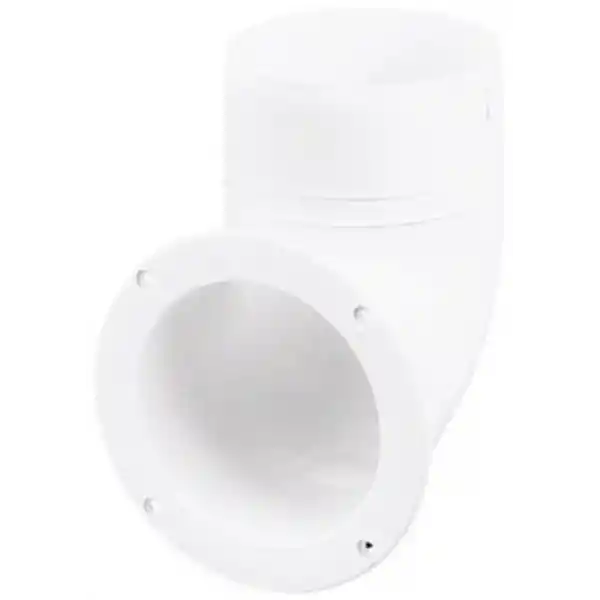 HORTUM KONNEKTÖRÜ Ø102mm 90° BEYAZ