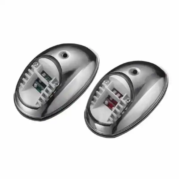 İskele-Sancak Takım Led Seyir Feneri Krom