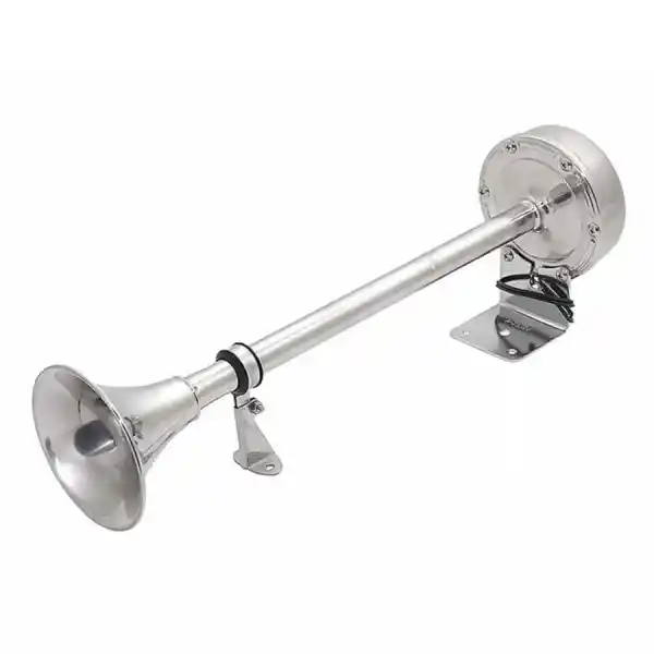Krom Trompet Korna Tekli 12V 45 cm