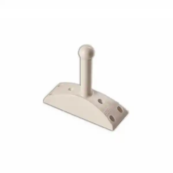 Kürek Iskarmozu, Çelik Takviyeli ABS Beyaz