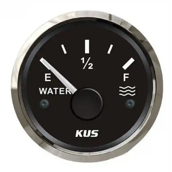 KUS Su Seviye Göstergesi 12-24V 0-190 Ohm Siyah