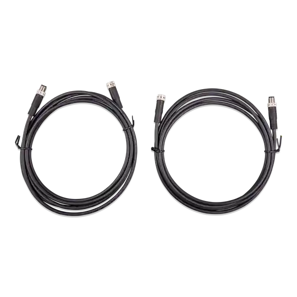 MALE TO FEMALE 3 POLE CABLE 2M (BAG OF 2) (M8