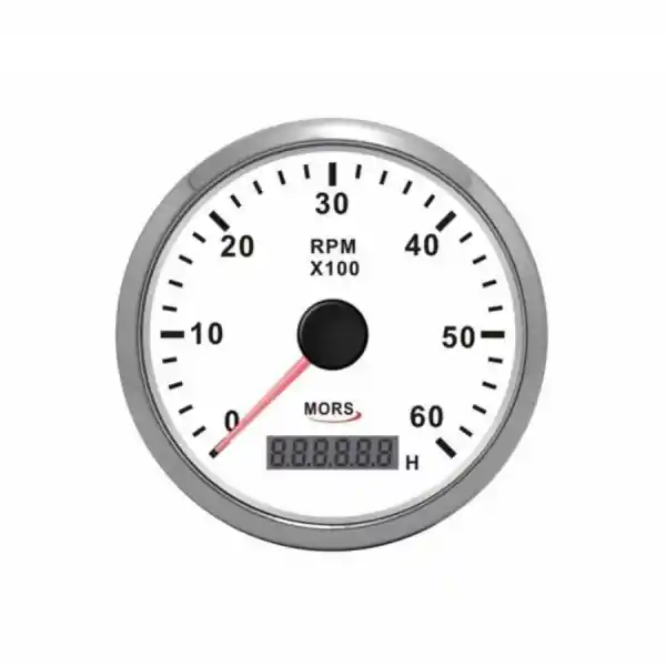 Mors Devir Göstergesi ve Motor Saati 6000rpm - Siyah