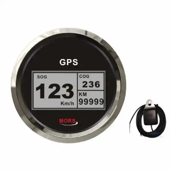 Mors Sürat Göstergesi 55 Mph GPSli - Siyah Kadran