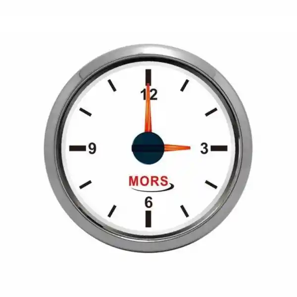 Mors Zaman Saati 12-24V - Siyah