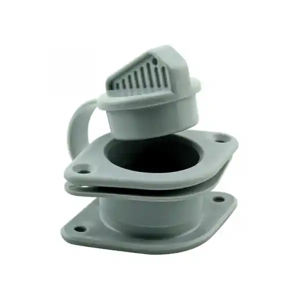 25mm Tekne Aynası İçin Gri Çekvalfli Tahliye Vanası ve Tapa Seti